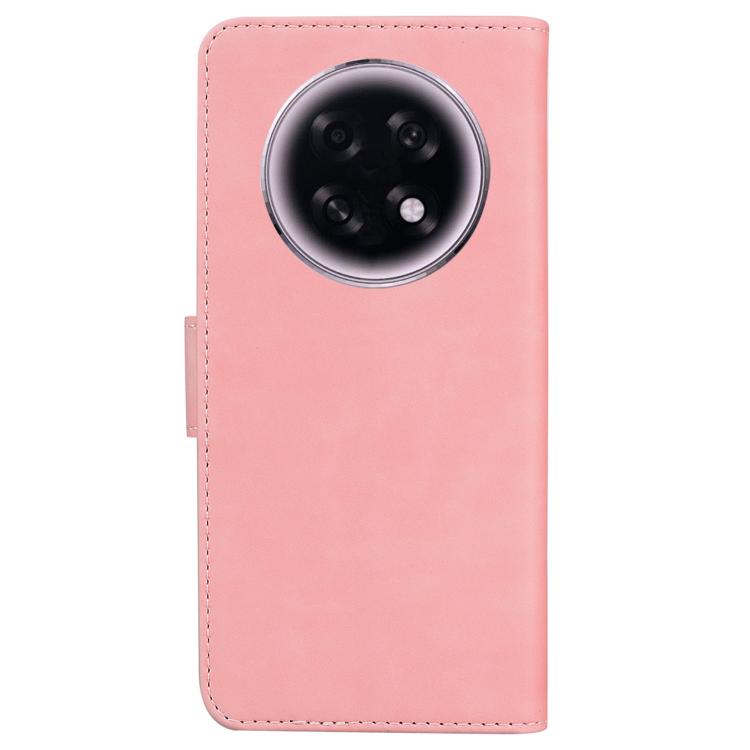 For OPPO A6 GT 5G Skin Feel Pure Color Flip Leather Phone Case