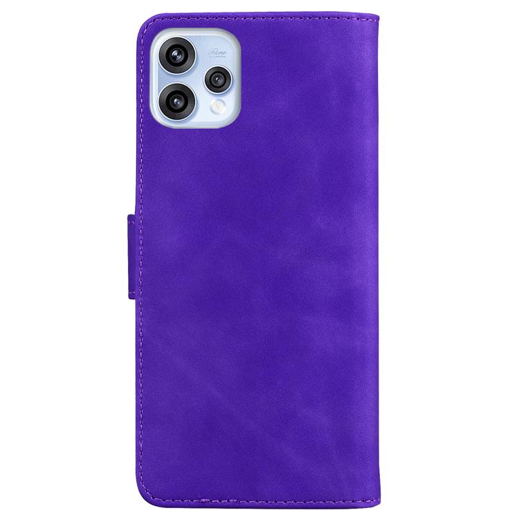 For OPPO Reno15 5G Global Skin Feel Pure Color Flip Leather Phone Case