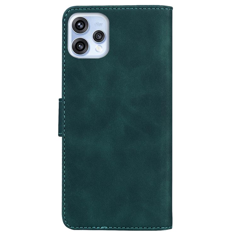 For OPPO Reno15 5G Global Skin Feel Pure Color Flip Leather Phone Case