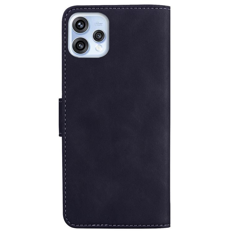 For OPPO Reno15 5G Global Skin Feel Pure Color Flip Leather Phone Case