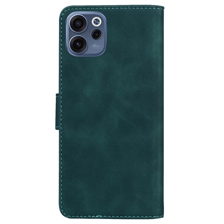 For OPPO Reno15 F 5G Global Skin Feel Pure Color Flip Leather Phone Case