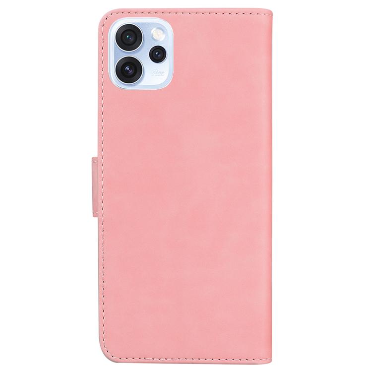 For OPPO Reno15 Pro 5G / Reno15 Pro Mini 5G Skin Feel Pure Color Flip Leather Phone Case