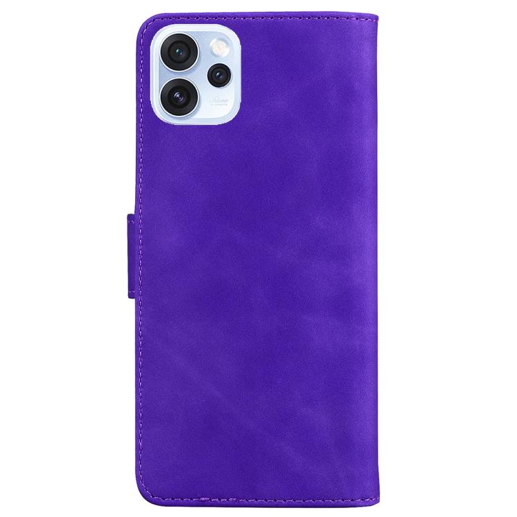 For OPPO Reno15 Pro Max 5G / Reno15 Pro India Skin Feel Pure Color Flip Leather Phone Case