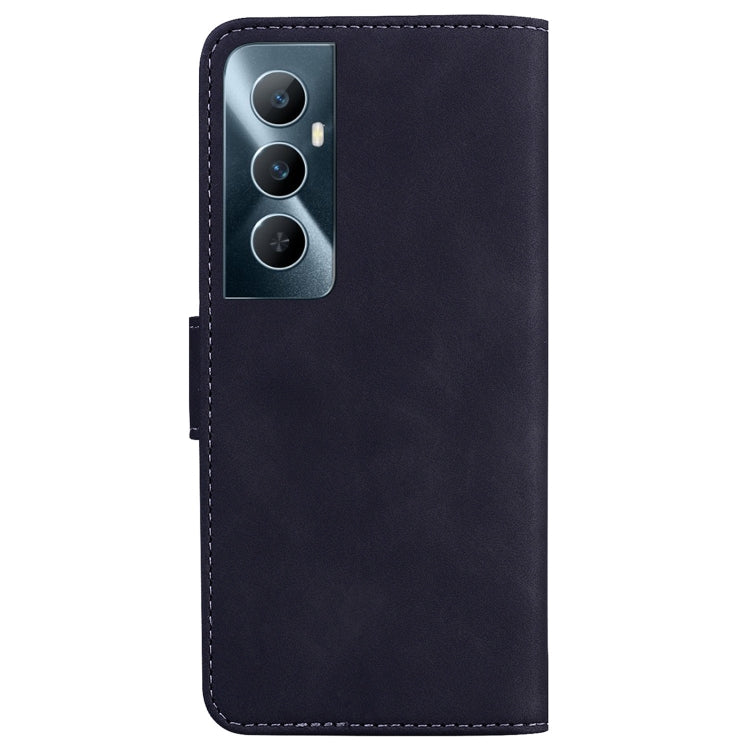 For Realme C65 4G Skin Feel Pure Color Flip Leather Phone Case