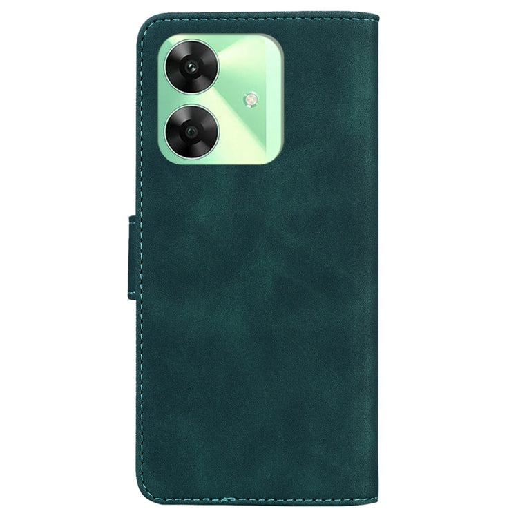 For Realme C61 / C63 / Note 60 Skin Feel Pure Color Flip Leather Phone Case