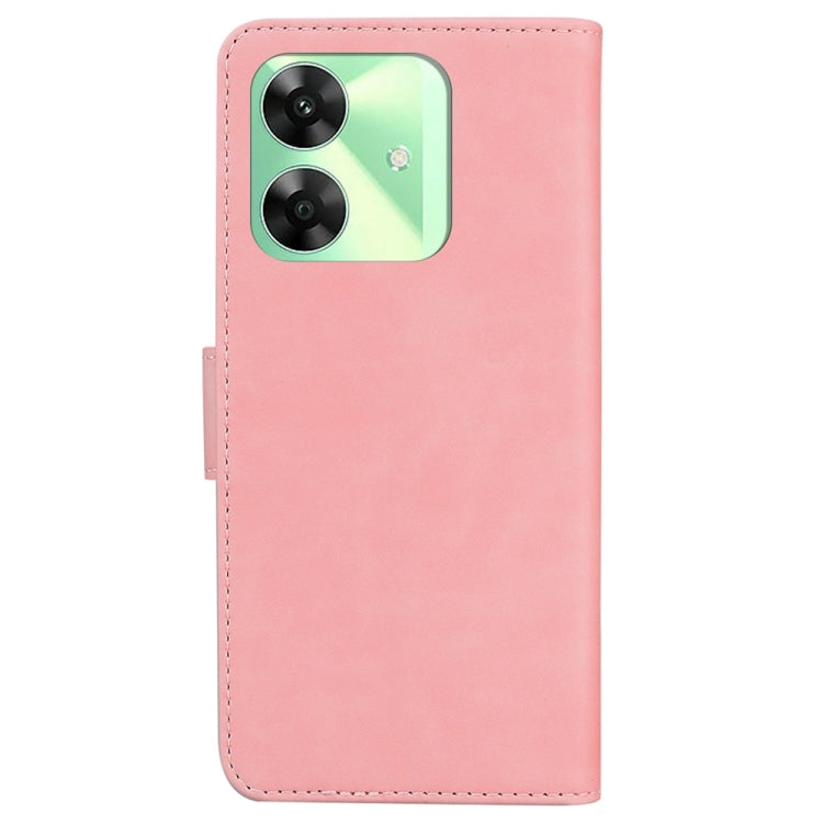 For Realme C61 / C63 / Note 60 Skin Feel Pure Color Flip Leather Phone Case