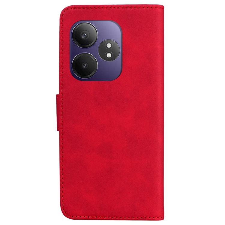 For Realme GT 6 / GT 6T / GT Neo6 Skin Feel Pure Color Flip Leather Phone Case