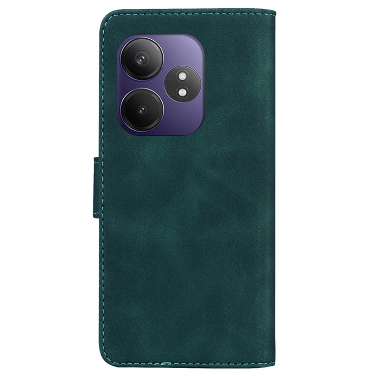 For Realme GT 6 / GT 6T / GT Neo6 Skin Feel Pure Color Flip Leather Phone Case
