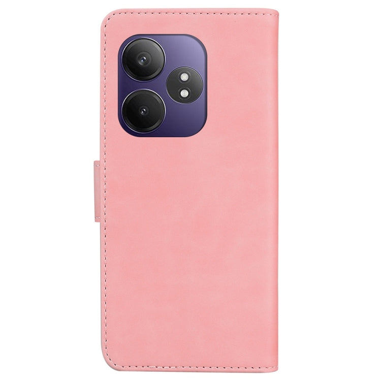For Realme GT 6 / GT 6T / GT Neo6 Skin Feel Pure Color Flip Leather Phone Case