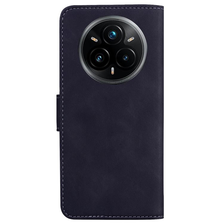 For Realme 14 Pro+ Skin Feel Pure Color Flip Leather Phone Case