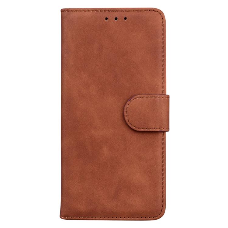 For Realme Neo7 SE Skin Feel Pure Color Flip Leather Phone Case