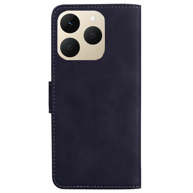 For Realme 15T 5G Skin Feel Pure Color Flip Leather Phone Case