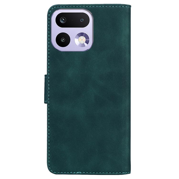 For Realme 16 Pro 5G Skin Feel Pure Color Flip Leather Phone Case