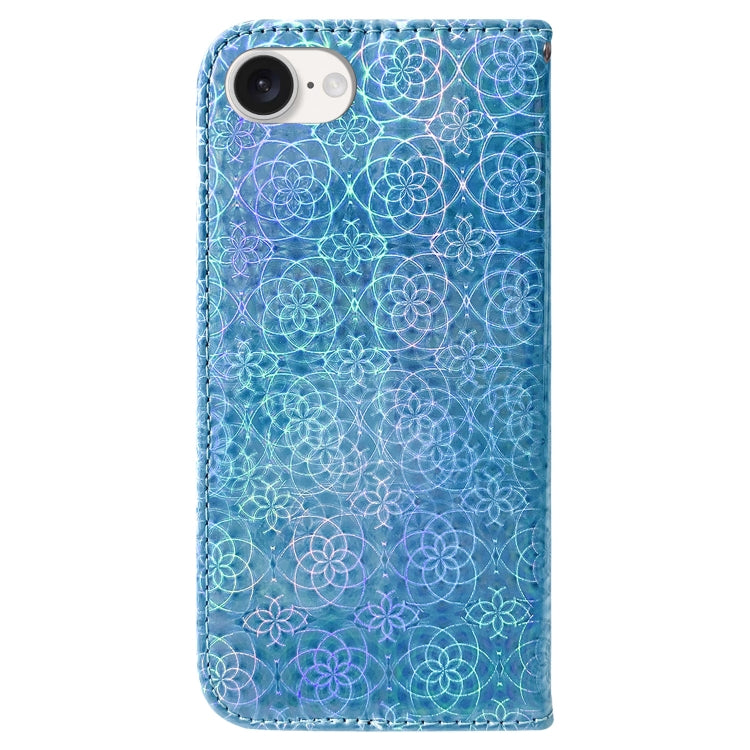 For iPhone 17e / 16e Colorful Magnetic Buckle Leather Phone Case