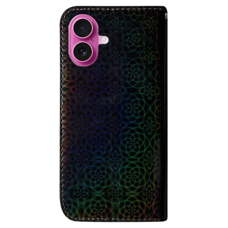 For iPhone 17 Colorful Magnetic Buckle Leather Phone Case