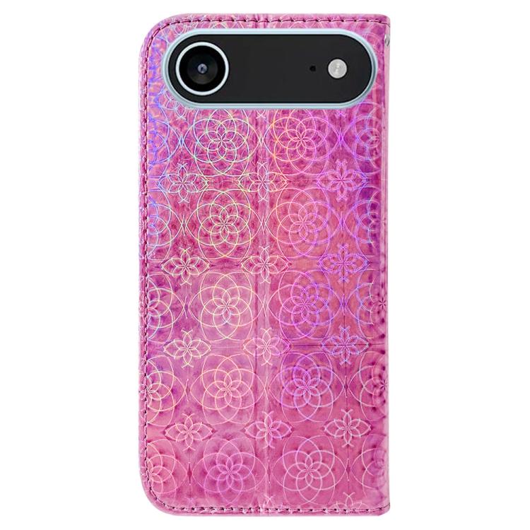 For iPhone Air Colorful Magnetic Buckle Leather Phone Case