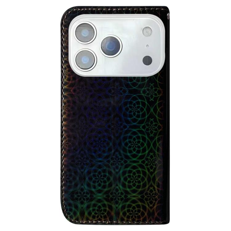 For iPhone 17 Pro Colorful Magnetic Buckle Leather Phone Case