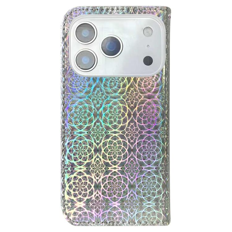 For iPhone 17 Pro Colorful Magnetic Buckle Leather Phone Case