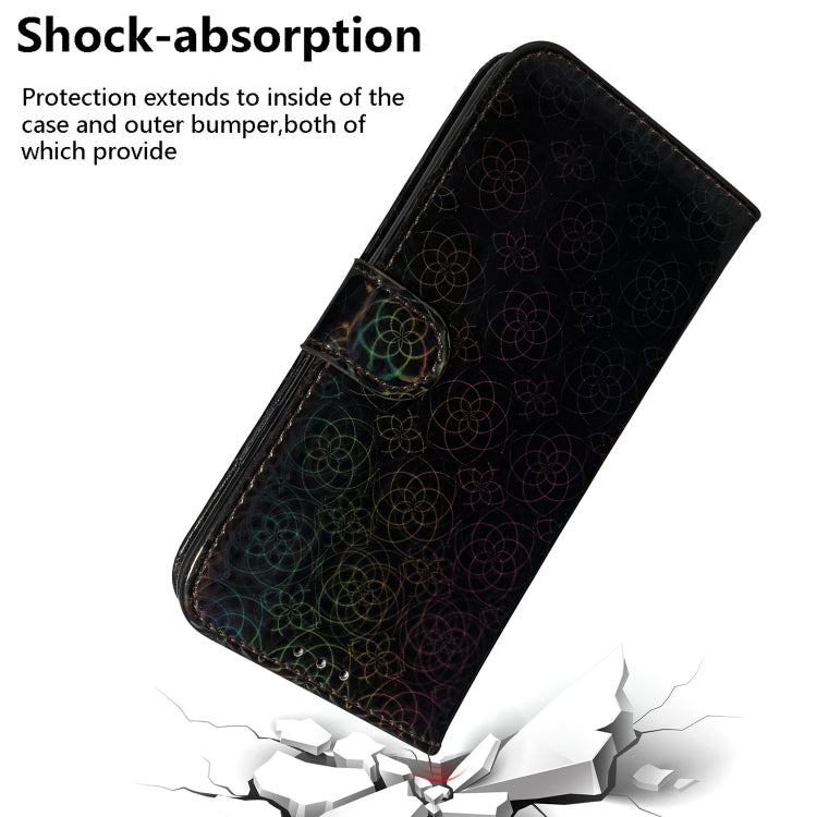 For Motorola Edge 50 Ultra Colorful Magnetic Buckle Leather Phone Case