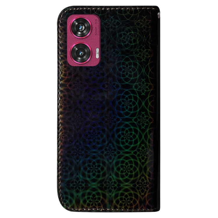 For Motorola Edge 50 Fusion Colorful Magnetic Buckle Leather Phone Case