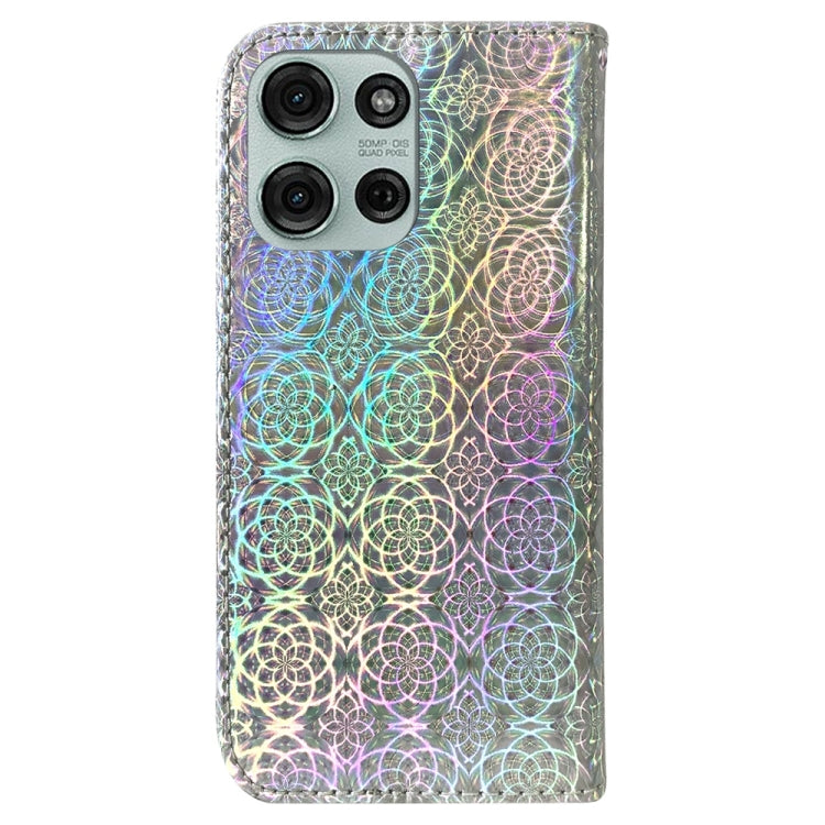 For Motorola Moto G75 5G Colorful Magnetic Buckle Leather Phone Case