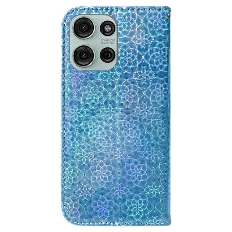 For Motorola Moto G75 5G Colorful Magnetic Buckle Leather Phone Case