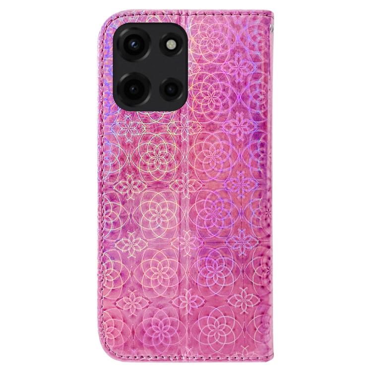 For Motorola Moto G 5G 2025 Colorful Magnetic Buckle Leather Phone Case