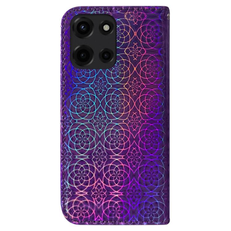 For Motorola Moto G 5G 2025 Colorful Magnetic Buckle Leather Phone Case