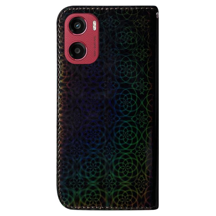 For Motorola Moto G05 / E15 Colorful Magnetic Buckle Leather Phone Case