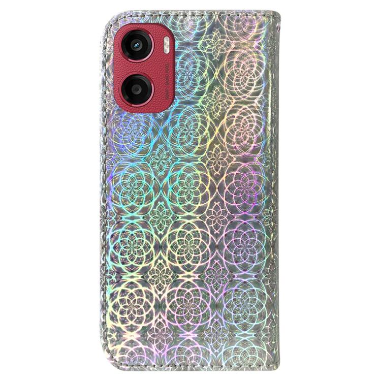 For Motorola Moto G05 / E15 Colorful Magnetic Buckle Leather Phone Case