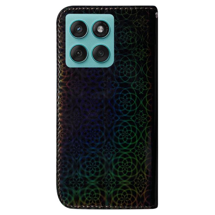 For Motorola Edge 60 Fusion / Edge 5G 2025 Colorful Magnetic Buckle Leather Phone Case