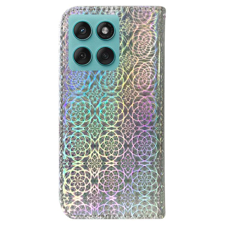 For Motorola Edge 60 Fusion / Edge 5G 2025 Colorful Magnetic Buckle Leather Phone Case