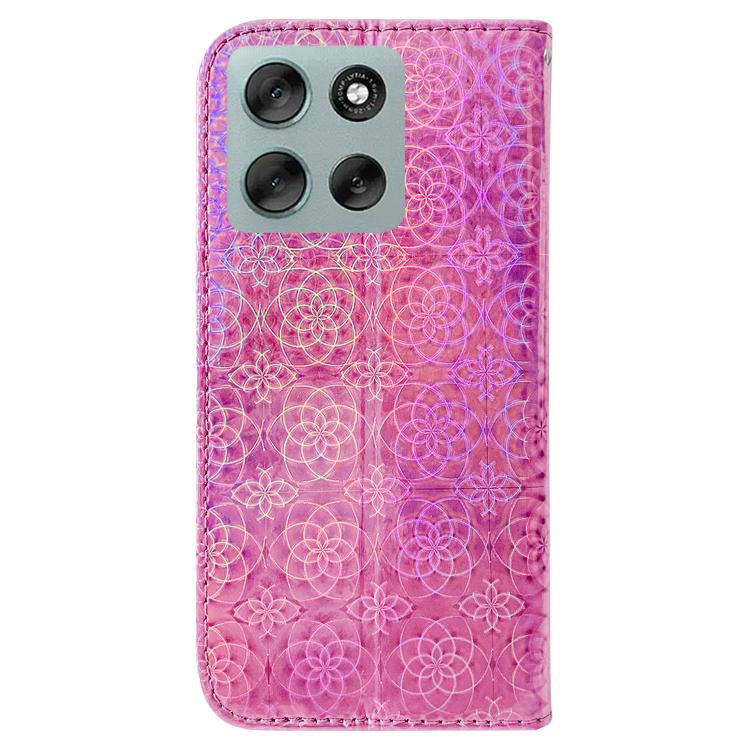 For Motorola Moto G56 5G / G66j 5G / G66y 5G Colorful Magnetic Buckle Leather Phone Case