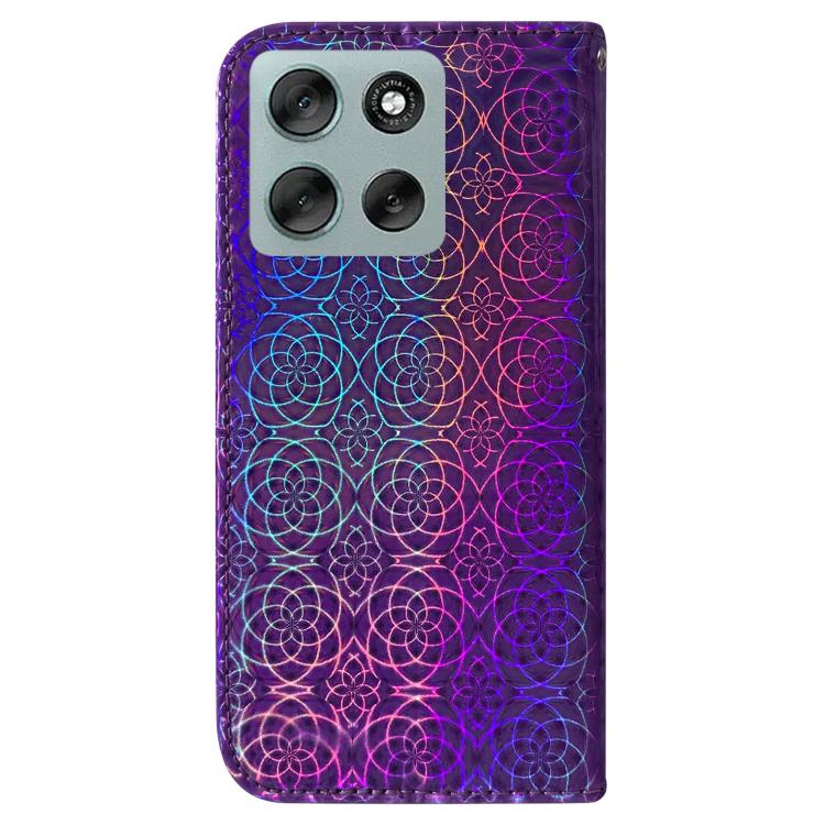 For Motorola Moto G56 5G / G66j 5G / G66y 5G Colorful Magnetic Buckle Leather Phone Case