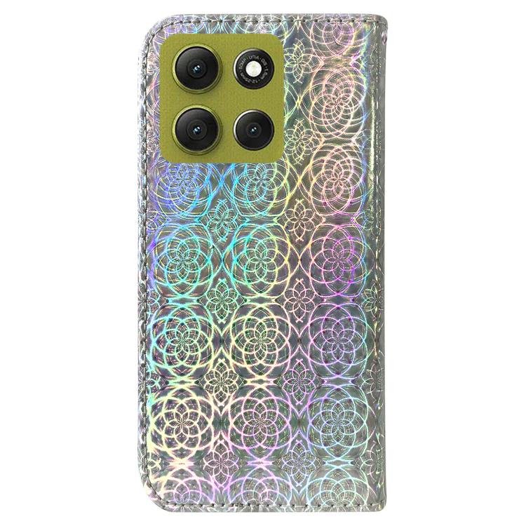 For Motorola Moto G86 5G Colorful Magnetic Buckle Leather Phone Case