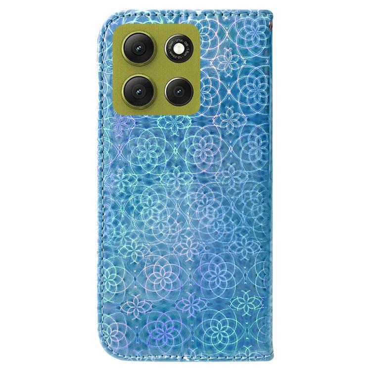 For Motorola Moto G86 5G Colorful Magnetic Buckle Leather Phone Case