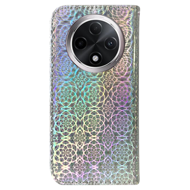For OPPO A3 Pro 5G Colorful Magnetic Buckle Leather Phone Case
