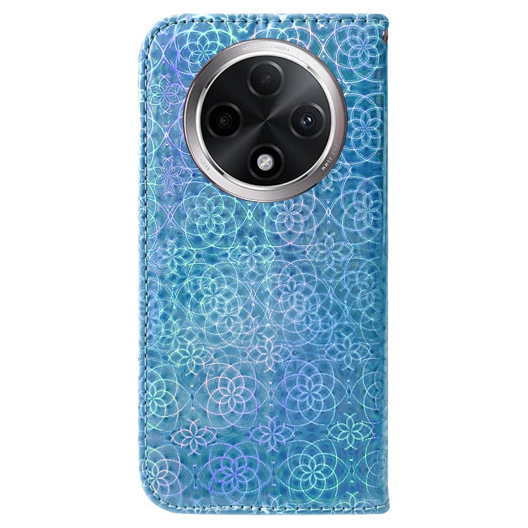 For OPPO A3 Pro 5G Colorful Magnetic Buckle Leather Phone Case