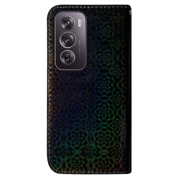 For OPPO Reno12 Pro 5G Global Colorful Magnetic Buckle Leather Phone Case