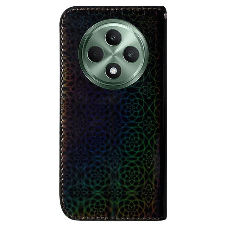 For OPPO Reno12 F 5G Colorful Magnetic Buckle Leather Phone Case