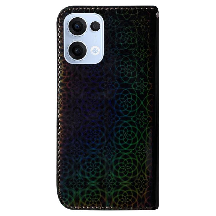 For OPPO Reno13 Global Colorful Magnetic Buckle Leather Phone Case