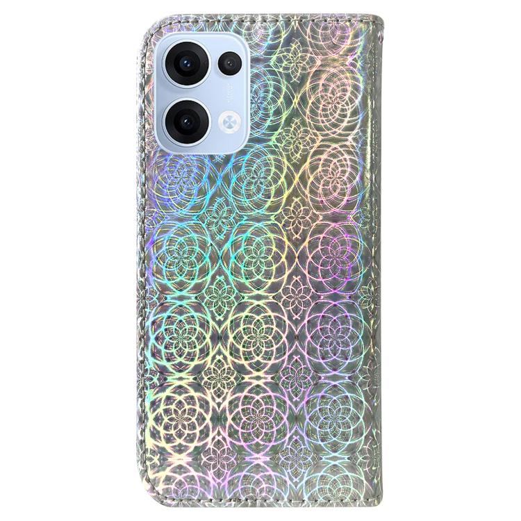 For OPPO Reno13 Global Colorful Magnetic Buckle Leather Phone Case