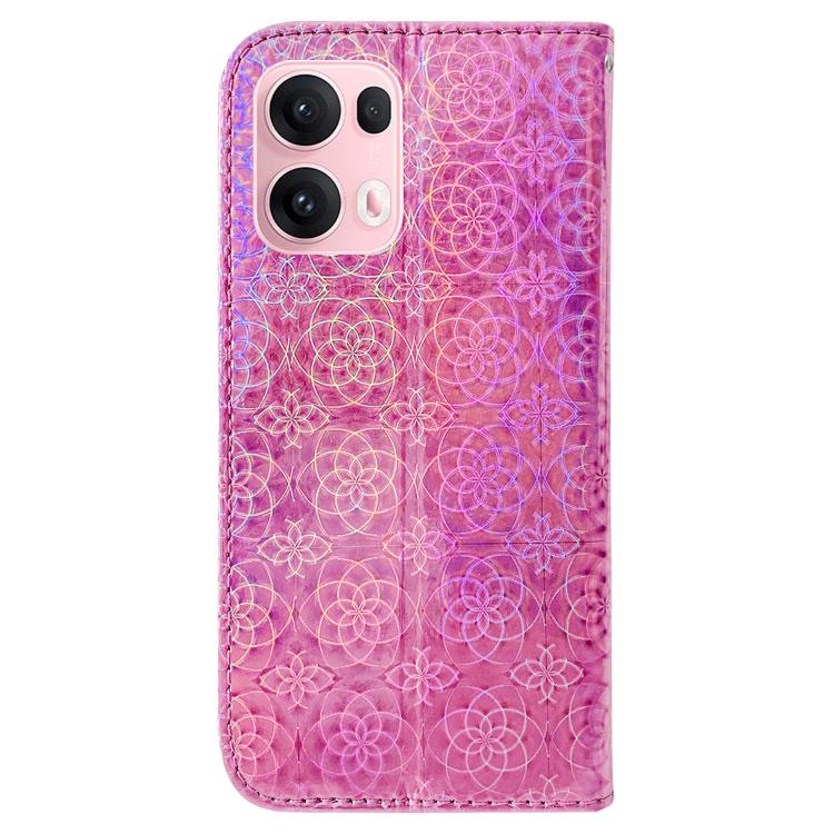 For OPPO Reno13 Pro Global Colorful Magnetic Buckle Leather Phone Case