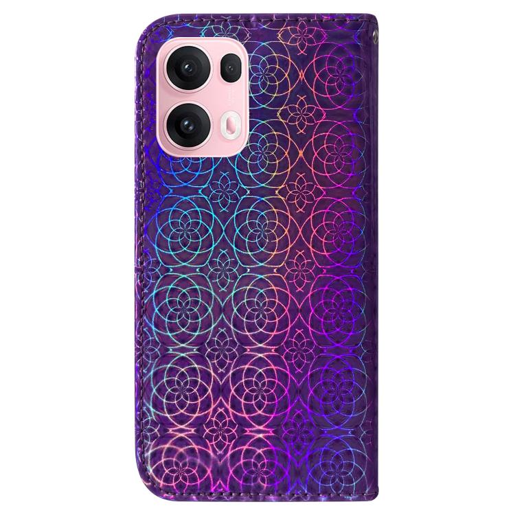 For OPPO Reno13 Pro Global Colorful Magnetic Buckle Leather Phone Case