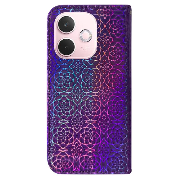 For OPPO A5 Pro 5G Colorful Magnetic Buckle Leather Phone Case