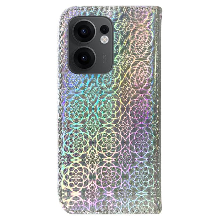 For OPPO Reno13 F 4G / 5G Colorful Magnetic Buckle Leather Phone Case
