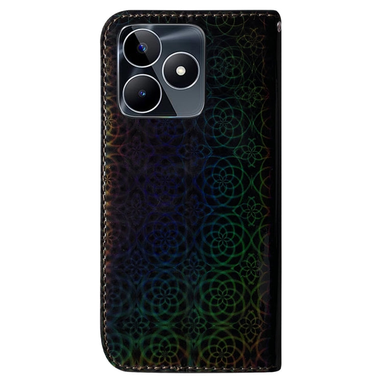 For Realme C53 / Narzo N53 Colorful Magnetic Buckle Leather Phone Case