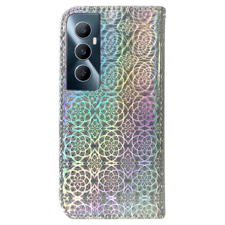 For Realme C65 4G Colorful Magnetic Buckle Leather Phone Case