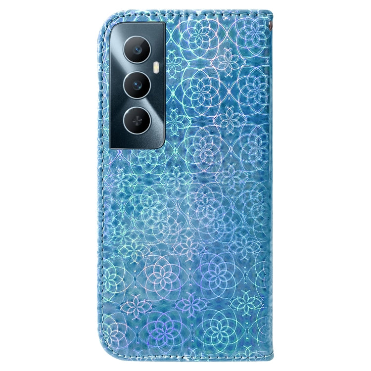 For Realme C65 4G Colorful Magnetic Buckle Leather Phone Case
