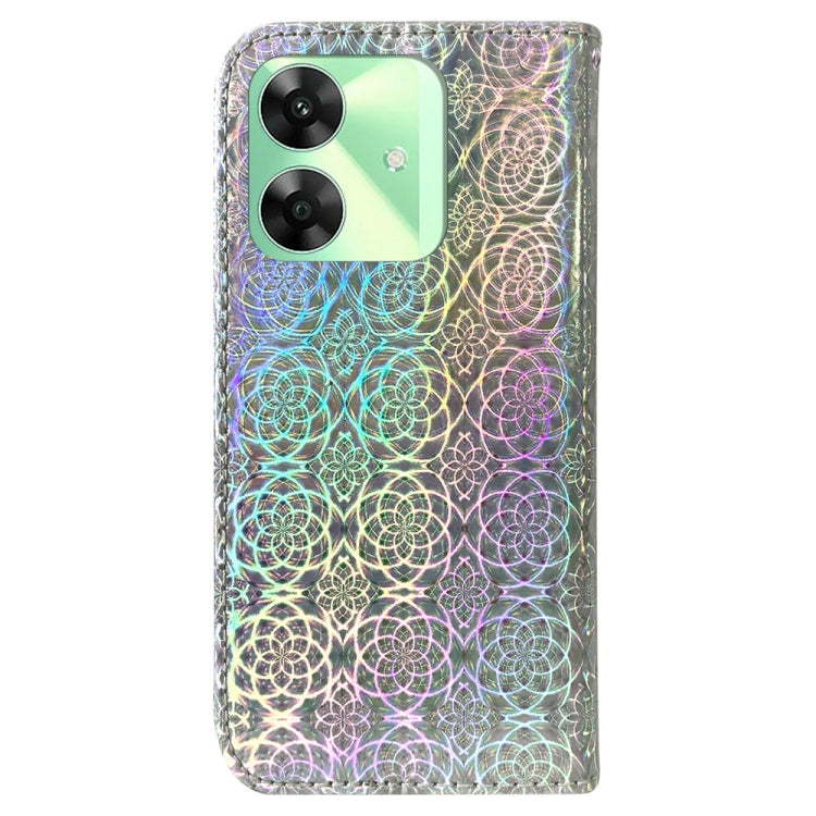 For Realme C61 / C63 / Note 60 Colorful Magnetic Buckle Leather Phone Case